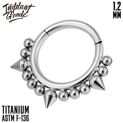 Кольцо-кликер Thorn 1.2 мм (16 G)